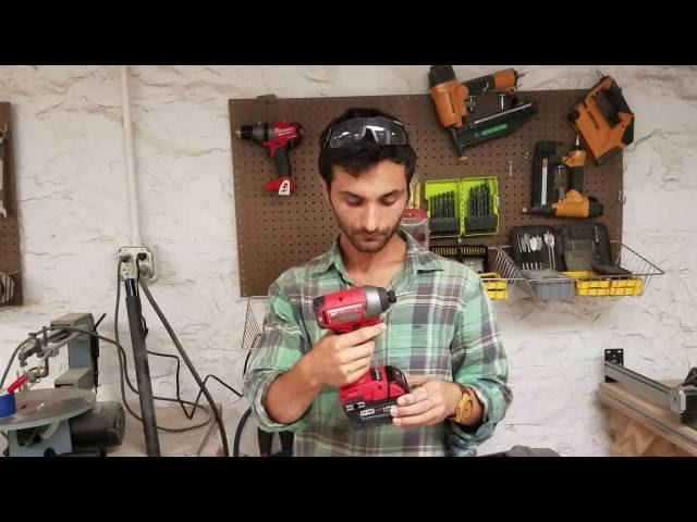 How to use the Milwaukee Hammer Drill and Impact Driver