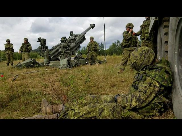 canadian artillery wake up