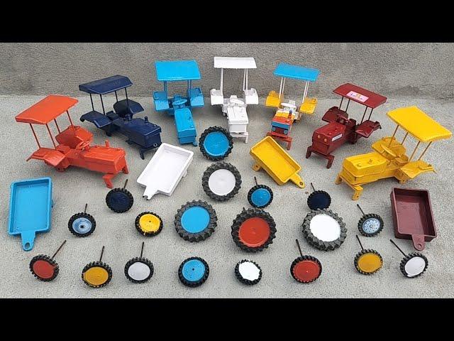 Mini white colour tractor Top fitting diy tractor video Sohan yt Creator