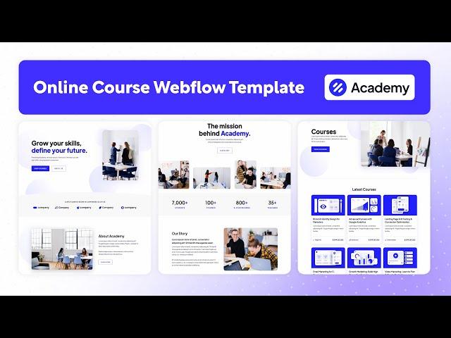 School Website Template | Academy - BRIX Templates