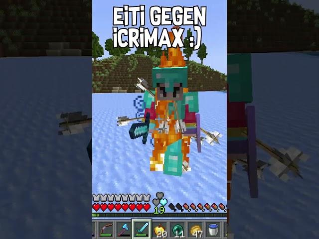 ICrimax vs Eiti in Minecraft Helden ️ #shorts #minecrafthelden