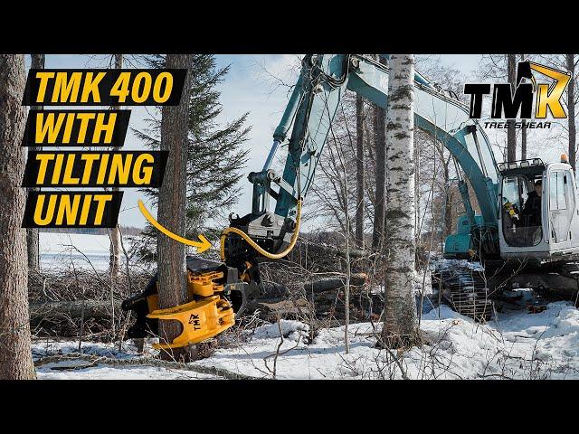 Working With Tilting Unit on TMK 400 (Massive Trees)