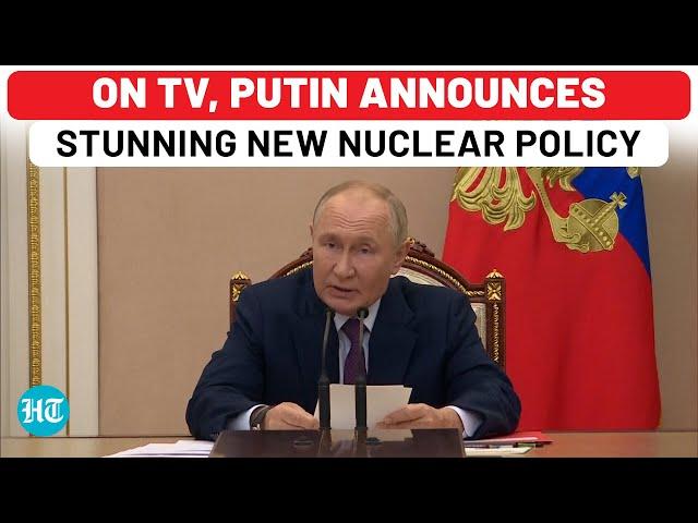 Putin's Massive Change To Nuclear Attack Policy: Threat Against USA Letting Ukraine Do Deep Strikes?