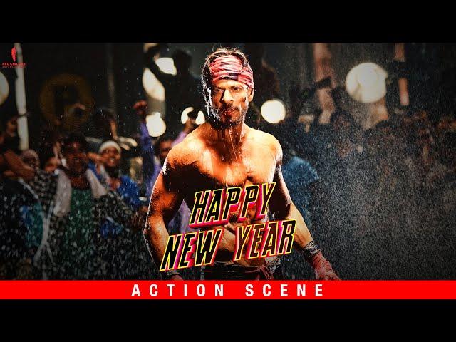 Charlie's Action Entry | Happy New Year | Action Scene | Shah Rukh Khan, Deepika Padukone