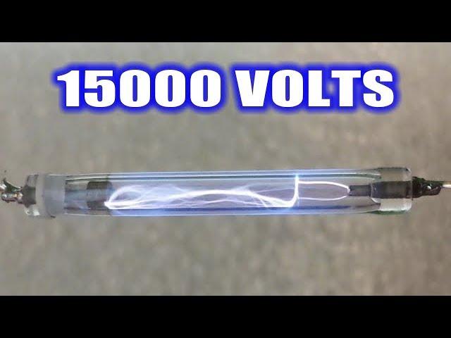 High Voltage Arc Generator Experiment 15000 Volt #2