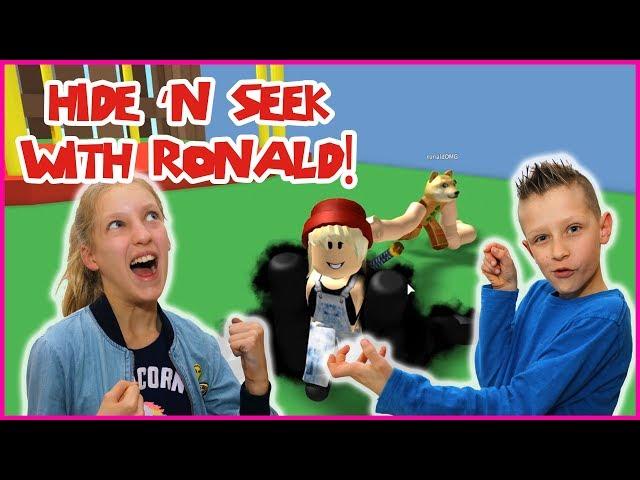 Playing Hide and Seek with Ronald and Noodle Arms!