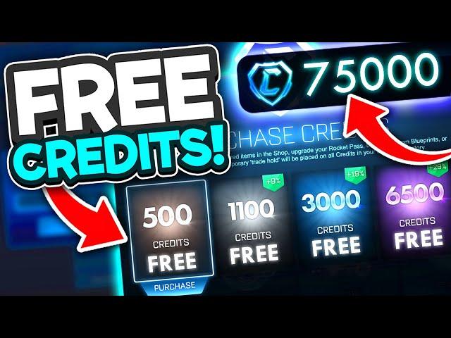 How To Get 75000 FREE CREDITS GLITCH Season 16! In Rocket League!