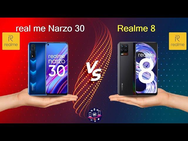 Realme Narzo 30 vs Realme 8 - Comparison (Full Specification) Realme 8 vs Realme Narzo 30