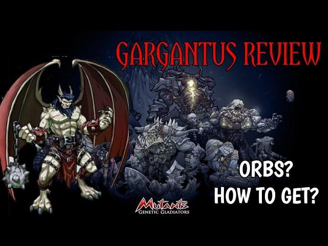 Gargantus Review | MGG : Mutants Genetic Gladiators