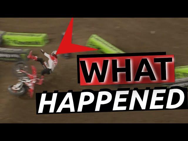 2022 SX rd 7 | Chase Sexton Gnarly Crash Analysis