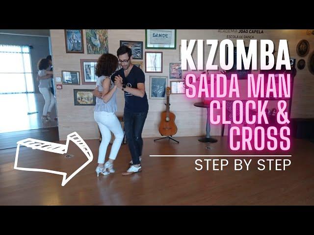 Kizomba - Saida Man, Clock and Cross - Step by Step