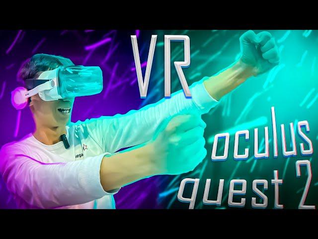 VR ko'zoynaklar va oculus quest 2 (virtual reallik)