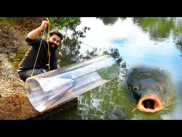 Transparent Fish Trap | അദൃശ്യമായ  മീൻ കെണി | M4 Tech |