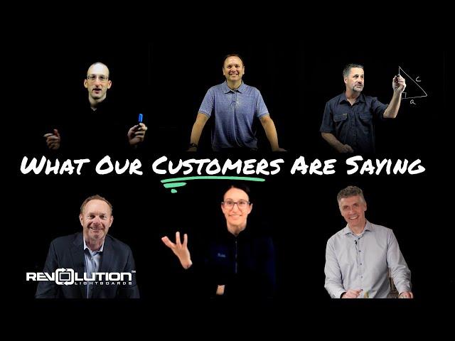 Our Customers | Revolution Lightboards