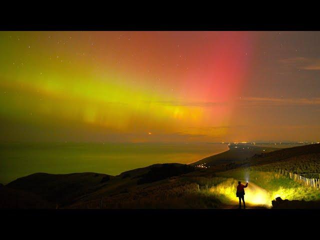 Chasing the Aurora - Banks Penninsula - New Zealand