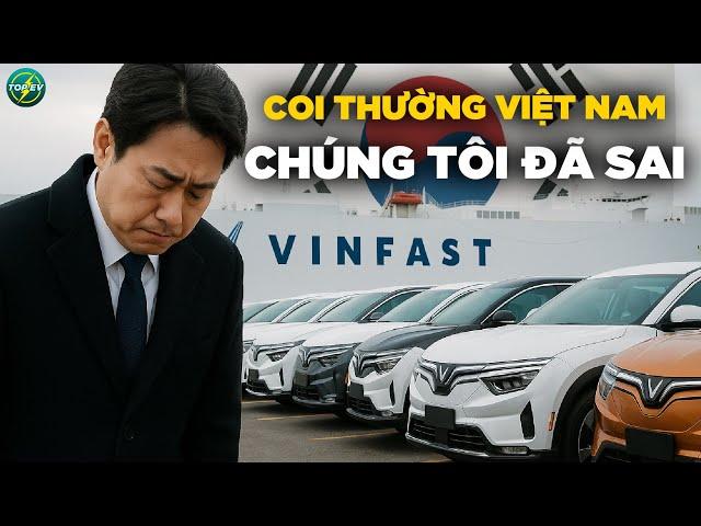 Từng Nghĩ VinFast "CHẾT YỂU", Người HÀN Cay Đắng Thừa Nhận SAI LẦM, Xe Việt LẬT KÈO Chấn Động CHÂU Á
