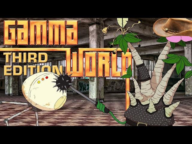 Let's Make A Gamma World Third Edition Character