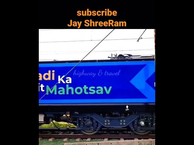 indian Railways | wag12 locomotive | #viral #200journeys #vandebharatexpress