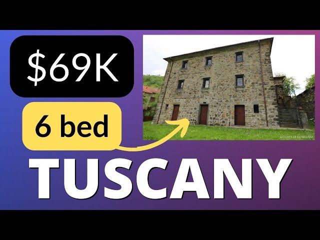 Cheap Houses In Tuscany Italy  (Must Watch! )