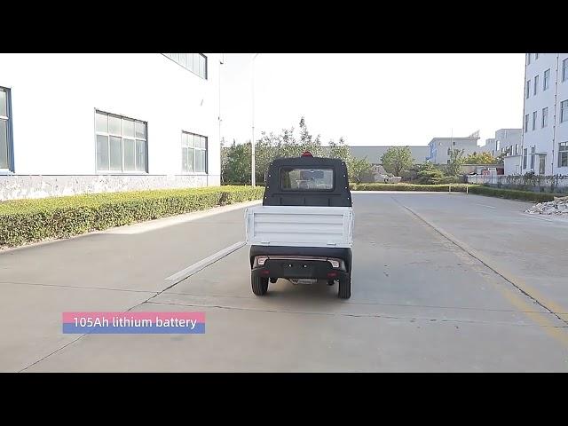 Hydraulic Lithium Battery Fat Tricycle Electric 3 Wheel With Belts