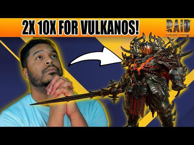 MY LARGEST ANCIENT PULL EVER! OVER 500 ANCIENTS PULLED 2X 10X FOR VULCANOS! Raid: Shadow Legends