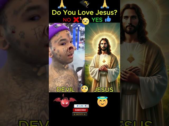 Jesus VS Satan , Jesus is the One. #jesus #deus #god #shorts