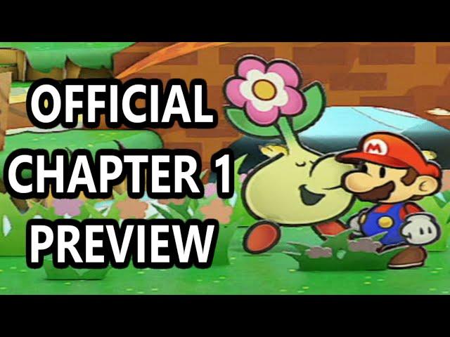 New Official Chapter 1 Preview For Paper Mario The Thousand Year Door Remake