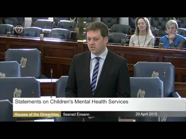Senator Thomas Byrne - Statement on Children's Mental Health