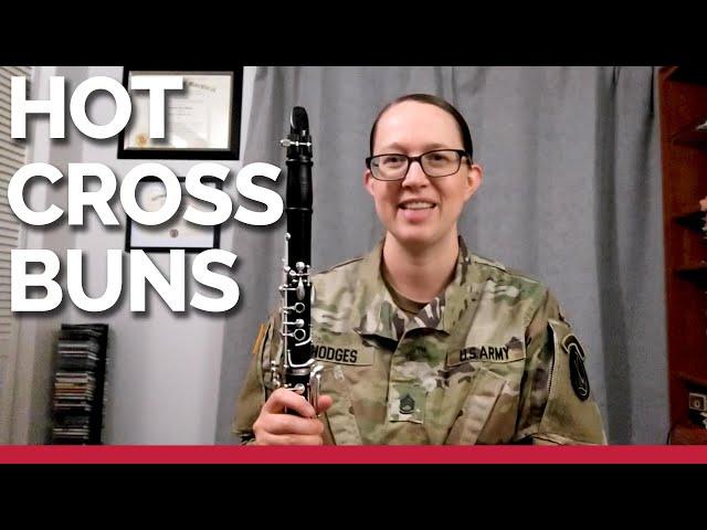 Beginning Clarinet Series: Hot Cross Buns