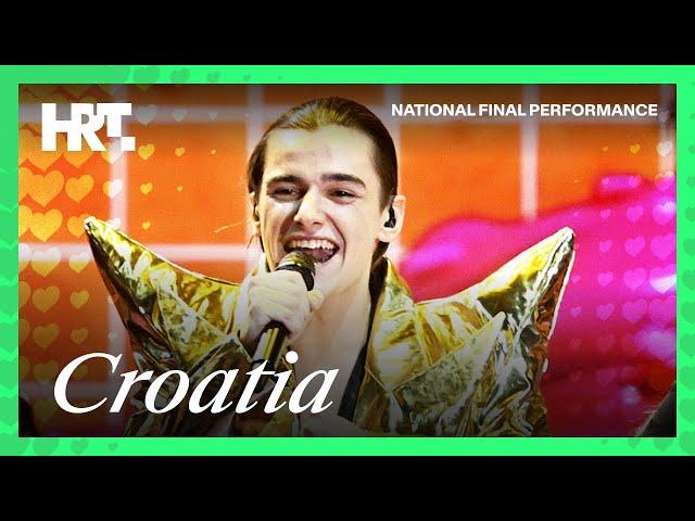 Marko Bošnjak - Poison Cake | Croatia  | National Final Performance | #Eurovision2025