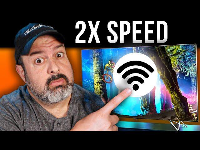 Double your Internet Speed by changing 1 thing on your Smart TV!