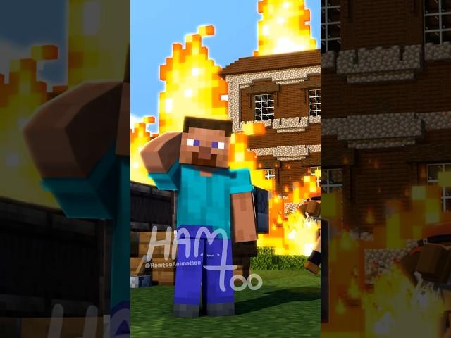 Illagers vs Steve !! / Minecraft Animation