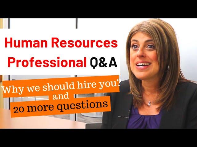 Experienced HR Manager revealed SECRETS to great job interviews: HR interview questions and answers