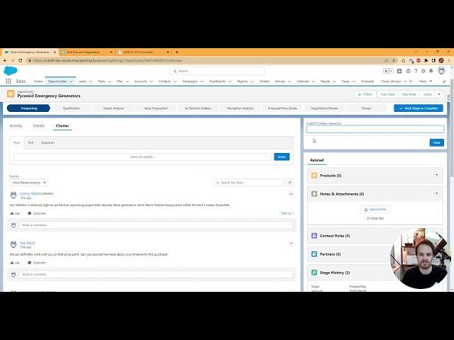 ChatGPT Integration in Salesforce Demo