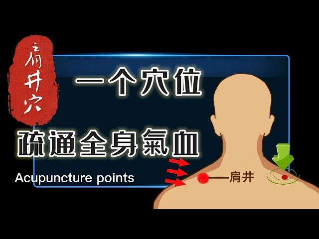 Acupoints in the human body, one acupoint can dredge the whole body's Qi and blood｜Jianjing Point