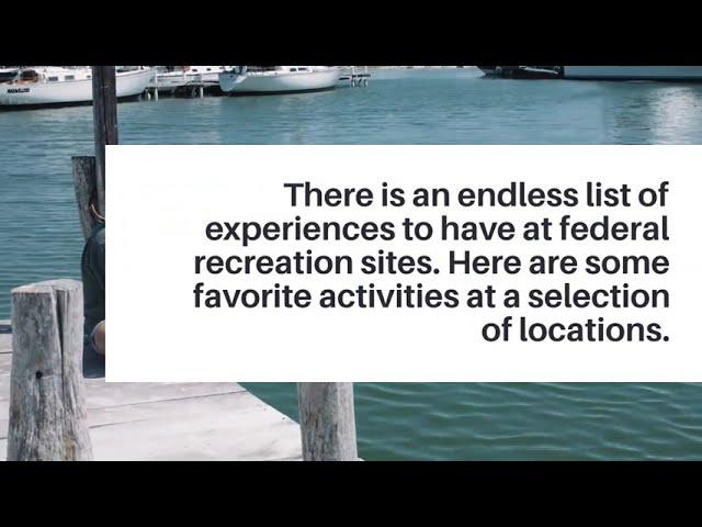 Seniors and Nature: Activities at Federal Recreational Sites