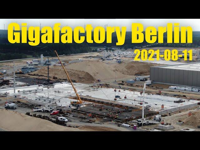 Giga Berlin | 2021-08-11 | Timelapse