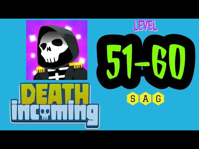 Death Incoming! level 51 52 53 54 55 56 57 58 59 60 answers gameplay