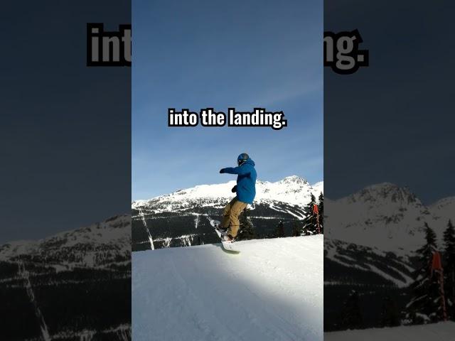 Switch Frontside 180 AKA CAB 1 - #snowboarding #howto #tricks #tips