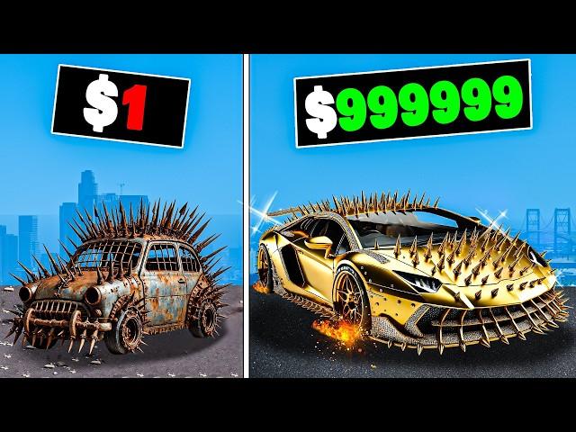 $1 to $1,000,000 Spike Car in GTA 5