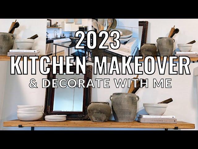 2023 KITCHEN MAKEOVER & DECORATE WITH ME! 2023 Kitchen Refresh, Kitchen Update 2023 | Brandy Jackson