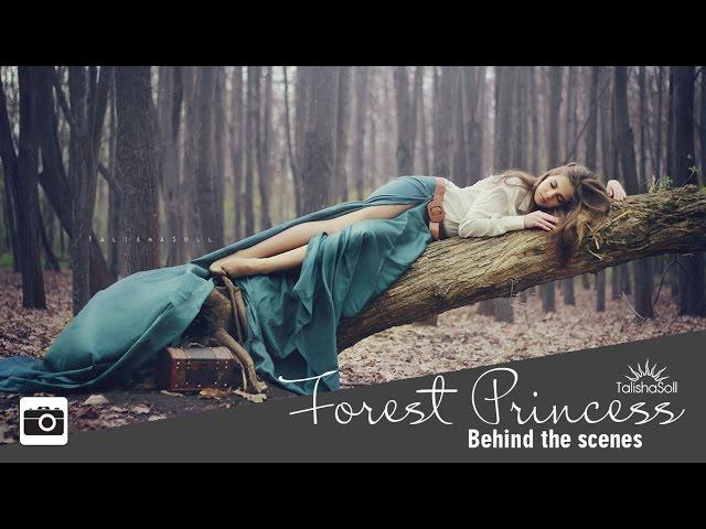 Forest Princess | Лесная принцесса за кадром | TalishaSoll