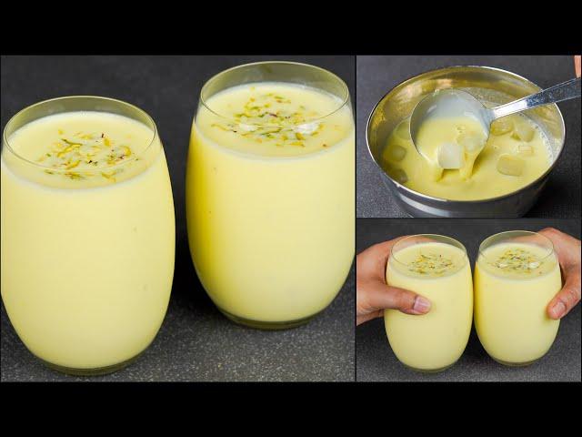 Badam Sharbat Recipe | Milk & Nut Drink Recipe | Healthy Badam Milk Sharbat | Summer Drink | N'Oven