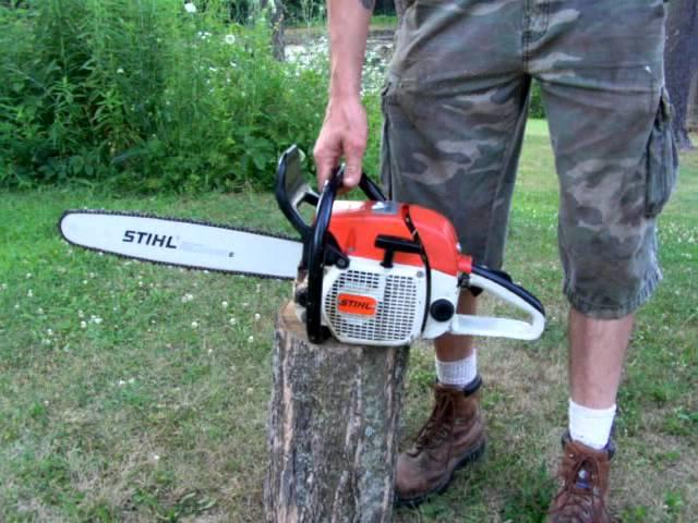 Stihl 028 Wood Boss Early metal tank