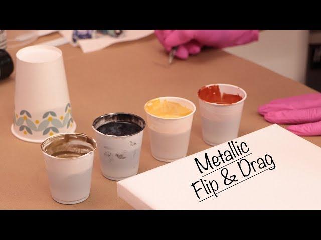 Metallic Flip and Drag flow art (299)