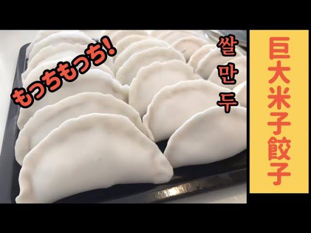 巨大米粉餃子/입쌀밴새 /大米蒸饺/쌀만두