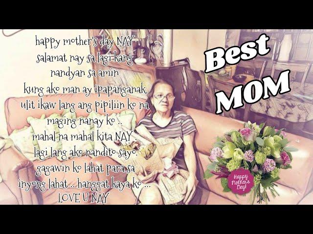  母の日 we love u NANAY ️[happy mother's day]