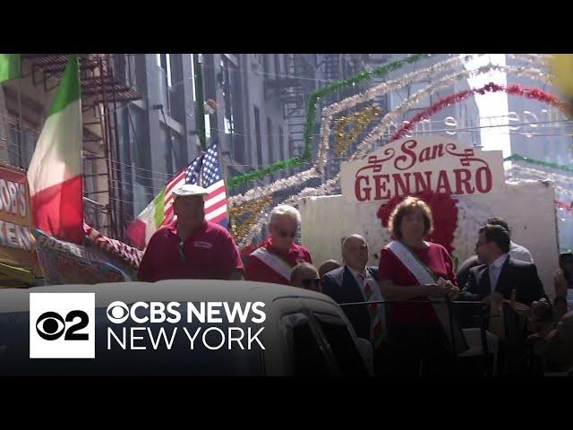 Grand procession held for Feast of San Gennaro in Little Italy