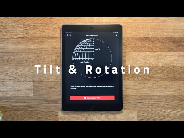 The Axis Tilt & Rotation tool in Tenpin Toolkit