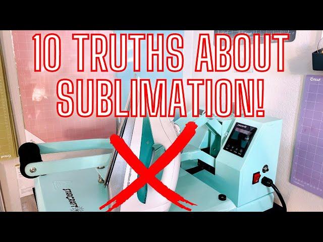 EVERYTHING YOU NEED TO KNOW ABOUT SUBLIMATION PRINTING | SUBLIMATION FOR BEGINNERS